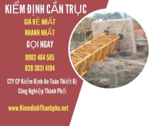 Hình ảnh kiểm định Cần trục