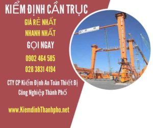 Hình ảnh kiểm định Cần trục