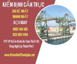 Hình ảnh kiểm định Cần trục