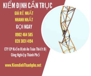 Hình ảnh kiểm định Cần trục