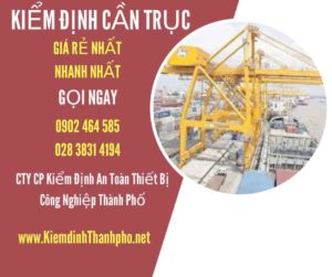 Hình ảnh kiểm định Cần trục