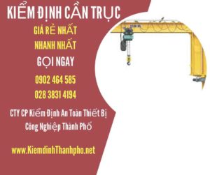 Hình ảnh kiểm định Cần trục