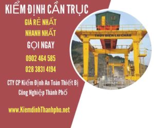 Hình ảnh kiểm định Cần trục