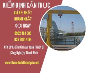 Hình ảnh kiểm định Cần trục