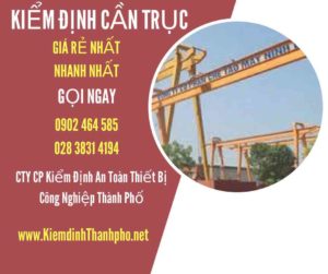 Hình ảnh kiểm định Cần trục