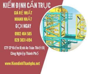 Hình ảnh kiểm định Cần trục