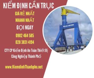 Hình ảnh kiểm định Cần trục