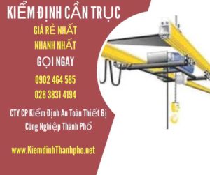 Hình ảnh kiểm định Cần trục