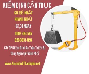 Hình ảnh kiểm định Cần trục