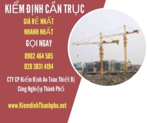 Hình ảnh kiểm định Cần trục