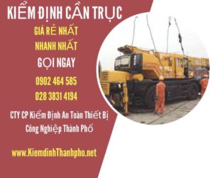 Hình ảnh kiểm định Cần trục