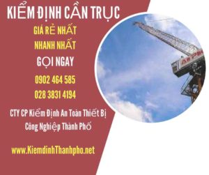 Hình ảnh kiểm định Cần trục