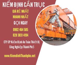 Hình ảnh kiểm định Cần trục