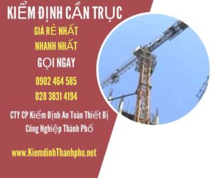 Hình ảnh kiểm định Cần trục