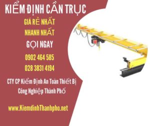 Hình ảnh kiểm định Cần trục