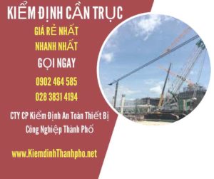 Hình ảnh kiểm định Cần trục