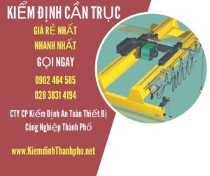 Hình ảnh kiểm định Cần trục