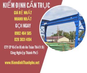 Hình ảnh kiểm định Cần trục