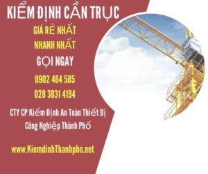 Hình ảnh kiểm định Cần trục