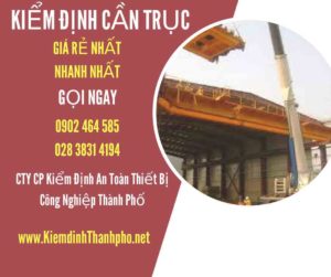 Hình ảnh kiểm định Cần trục