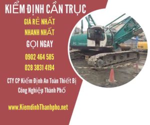 Hình ảnh kiểm định Cần trục