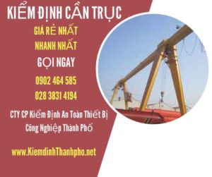 Hình ảnh kiểm định Cần trục