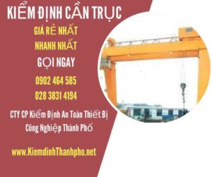 Hình ảnh kiểm định Cần trục