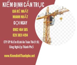 Hình ảnh kiểm định Cần trục