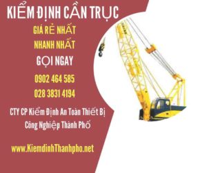 Hình ảnh kiểm định Cần trục