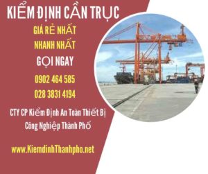 Hình ảnh kiểm định Cần trục