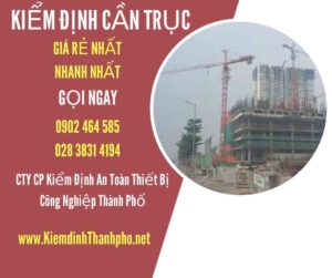 Hình ảnh kiểm định Cần trục