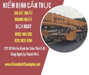 Hình ảnh kiểm định Cần trục