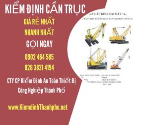 Hình ảnh kiểm định Cần trục