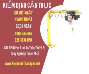 Hình ảnh kiểm định Cần trục