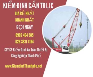 Hình ảnh kiểm định Cần trục