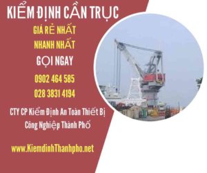 Hình ảnh kiểm định Cần trục