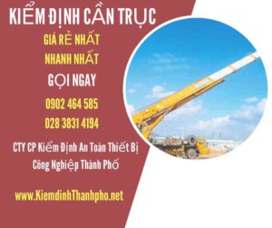 Hình ảnh kiểm định Cần trục