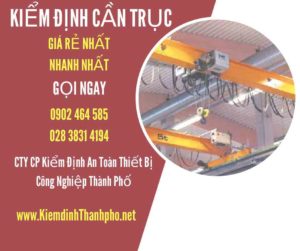 Hình ảnh kiểm định Cần trục