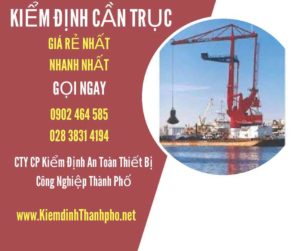 Hình ảnh kiểm định Cần trục