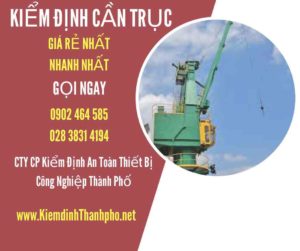 Hình ảnh kiểm định Cần trục