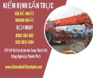 Hình ảnh kiểm định Cần trục