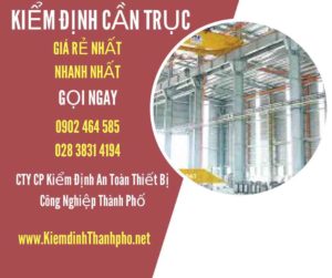 Hình ảnh kiểm định Cần trục