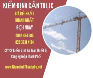 Hình ảnh kiểm định Cần trục