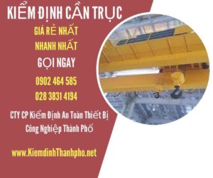 Hình ảnh kiểm định Cần trục