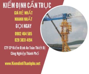 Hình ảnh kiểm định Cần trục