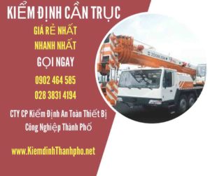 Hình ảnh kiểm định Cần trục