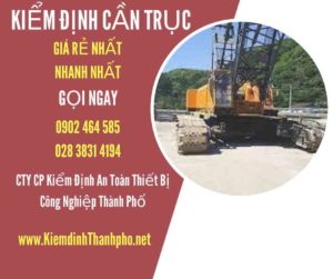 Hình ảnh kiểm định Cần trục