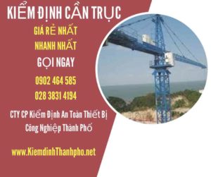 Hình ảnh kiểm định Cần trục