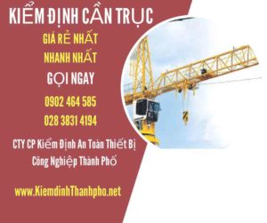 Hình ảnh kiểm định Cần trục