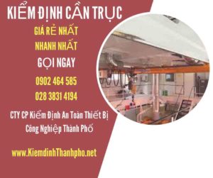 Hình ảnh kiểm định Cần trục